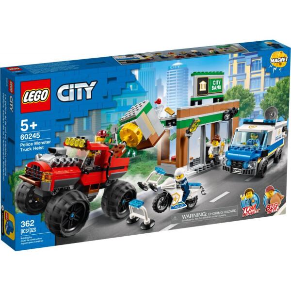 

Конструктор LEGO City Police Ограбление полицейского монстр-трака 362 детали (60245)