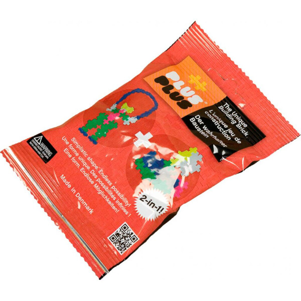 

Конструктор Plus-Plus Mini Неоновый 35 деталей (PP-3382)