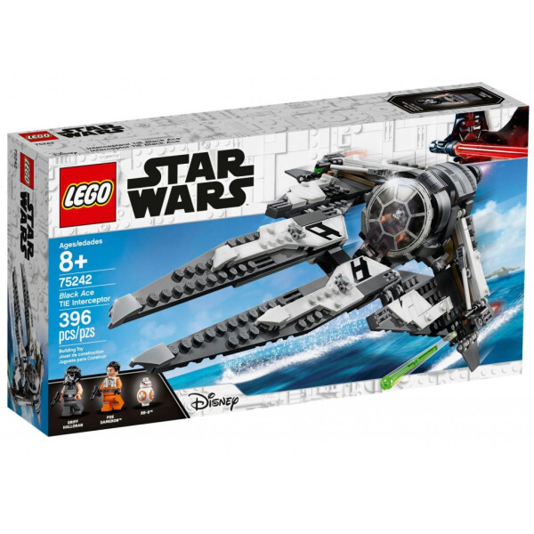 

Конструктор LEGO Star Wars Перехватчик СИД Чёрного аса 396 деталей (75242)