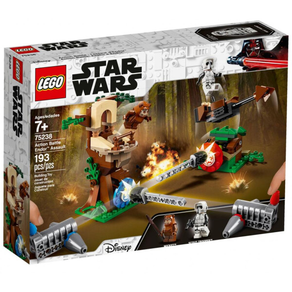 

Конструктор LEGO Star Wars Нападение на планету Эндор 193 детали (75238)
