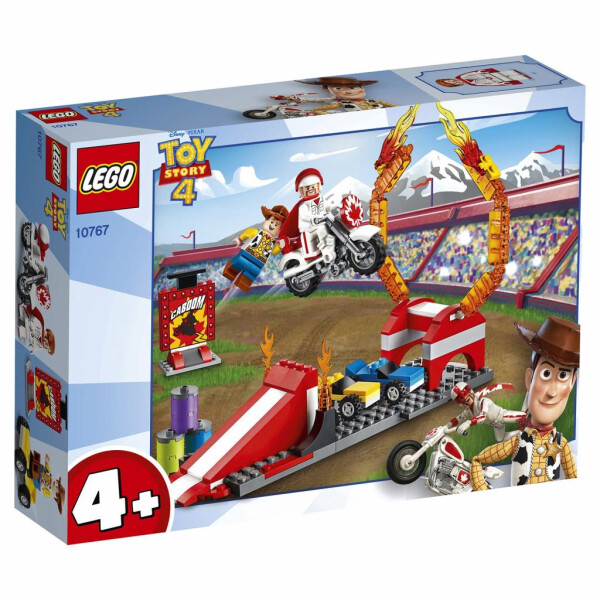 

Конструктор LEGO Juniors Toy Story 4 Трюковое шоу Дюка Бубумса 120 деталей (10767)