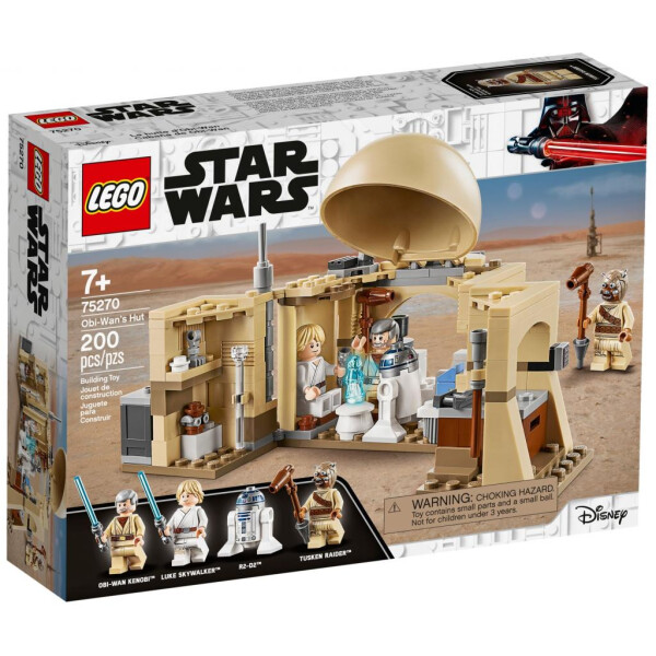 

Конструктор LEGO Star Wars Хижина Оби-Вана Кеноби 200 деталей (75270)