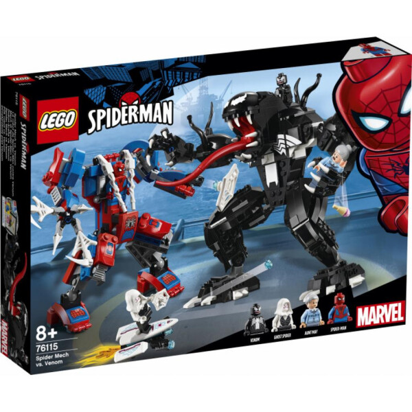 

Конструктор LEGO Super Heroes Marvel Comics Человек-Паук против Венома 604 де (76115)