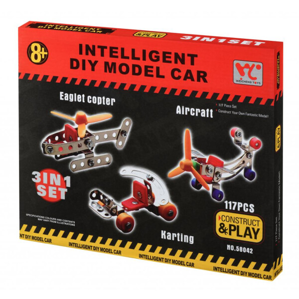

Конструктор Same Toy Inteligent DIY Model Car 3в1 117 эл. (58042Ut)