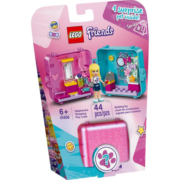 

Конструктор LEGO Friends Игровая шкатулка «Покупки Стефани» 44 детали (41406)
