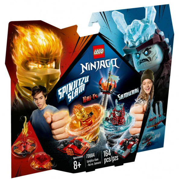 

Конструктор LEGO Ninjago Бой мастеров кружитцу - Кай против Самурая (70684)