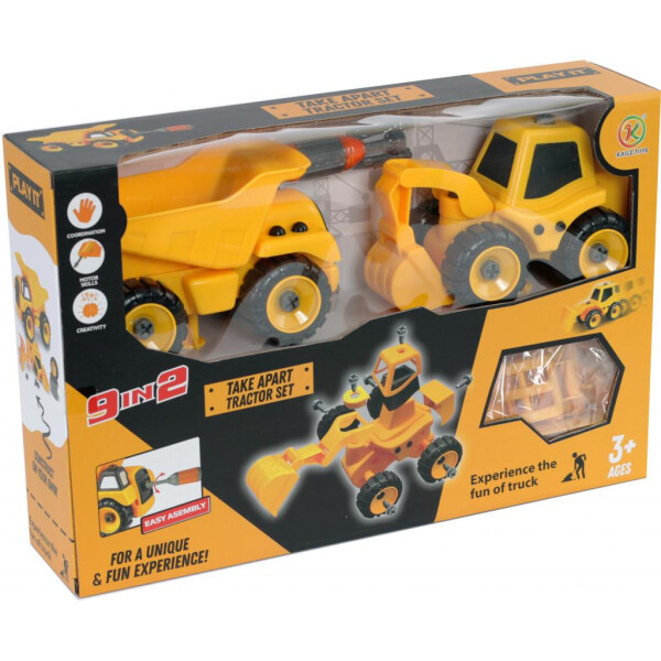 

Конструктор Kaile Toys Строительная техника 9 в 2 (KL717-1)