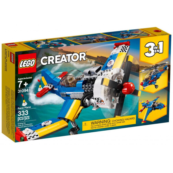 

Конструктор LEGO Creator Гоночный самолёт 333 детали (31094)