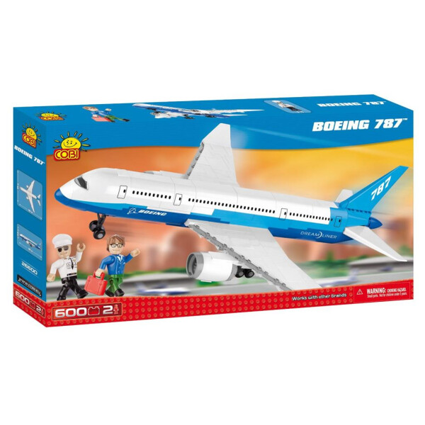 

Конструктор Cobi Самолет Boeing 787 Dreamliner 600 деталей (COBI-26600)