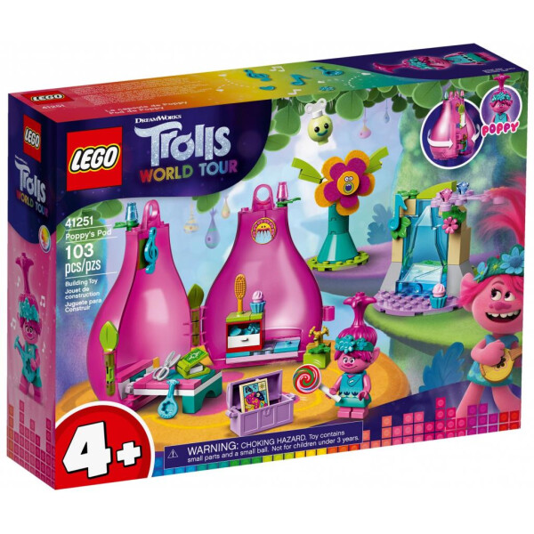 

Конструктор LEGO Trolls Домик-бутон Розочки 103 деталей (41251)