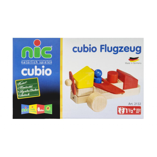 

Конструктор nic cubio деревянный Самолет (NIC2132)