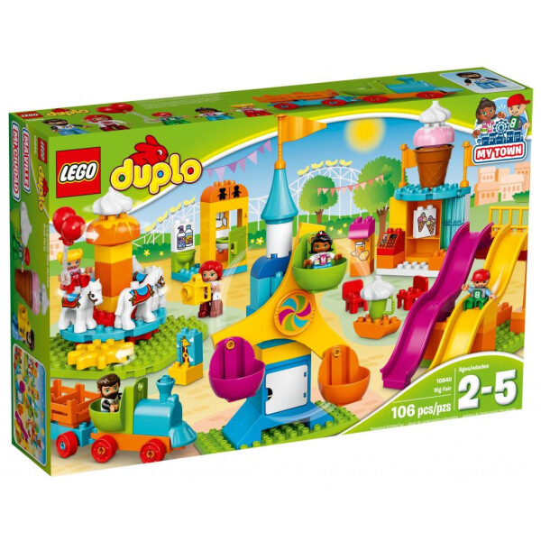 

Конструктор LEGO Duplo Большой парк аттракционов (10840)