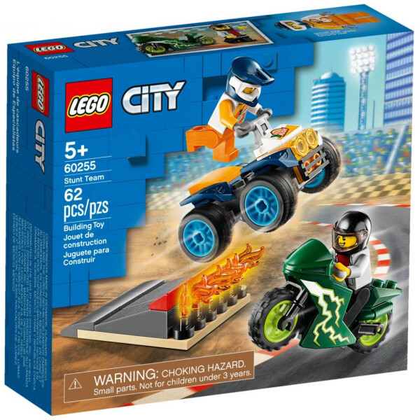 

Конструктор LEGO City Команда каскадёров 62 детали (60255)