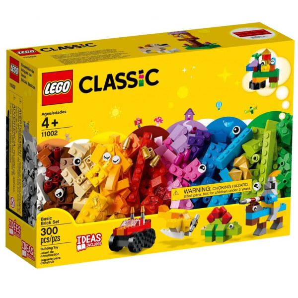 

Конструктор LEGO Classic Базовый набор кубиков 300 деталей (11002)