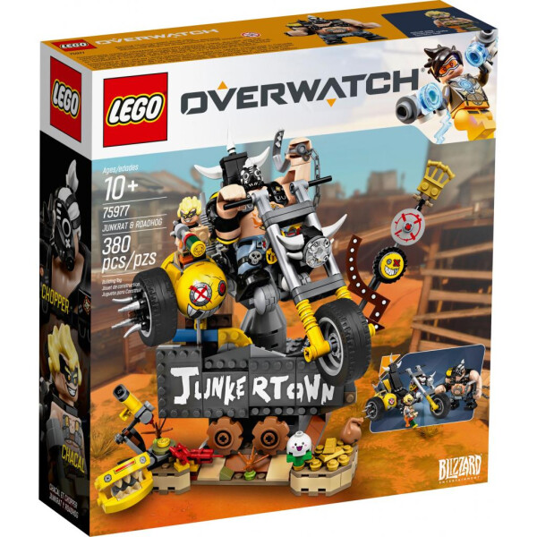 

Конструктор LEGO Overwatch Крысавчик и Турбосвин 380 деталей (75977)