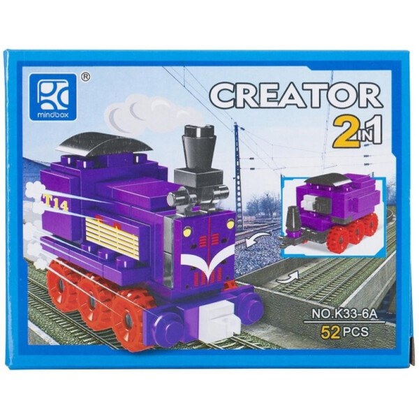 

Конструктор Mindbox CREATOR TRAIN 2in1 в ассорт. (K33A)