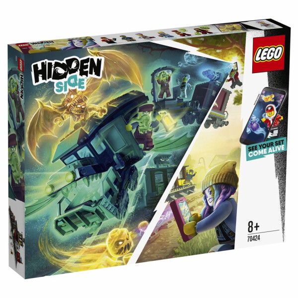 

Конструктор LEGO Hidden Side Призрачный экспресс 698 деталей (70424)