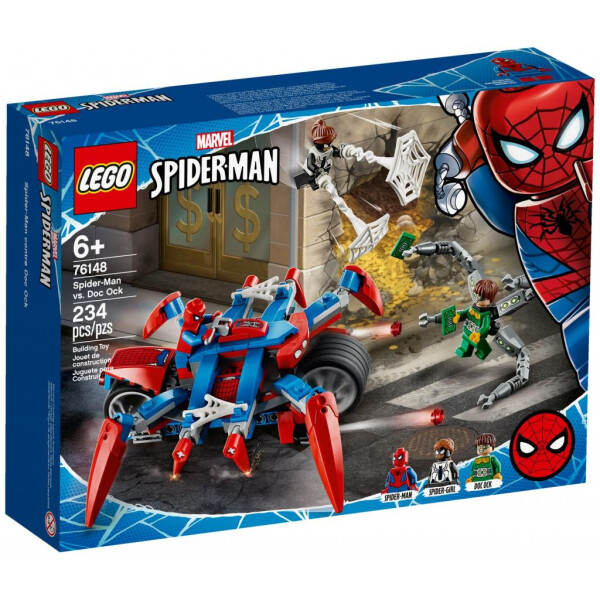 

Конструктор LEGO Super Heroes Marvel Comics Человек-Паук против Доктора Осьми (76148)