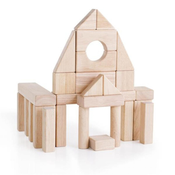 

Конструктор Guidecraft Набор строительных блоков Unit Blocks, 28 шт. (G2101B)