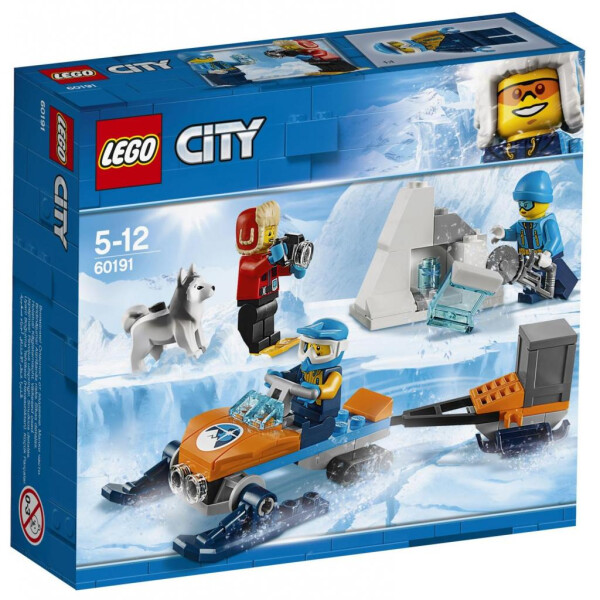 

Конструктор LEGO Arctic Expedition Полярные исследователи 70 деталей (60191)