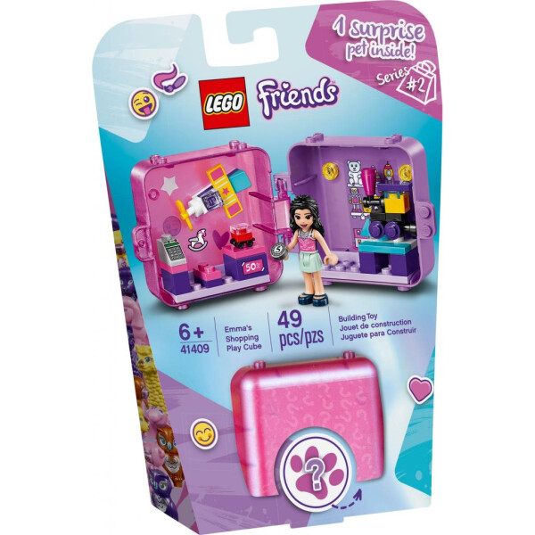

Конструктор LEGO Friends Игровая шкатулка «Покупки Эммы» 49 деталей (41409)