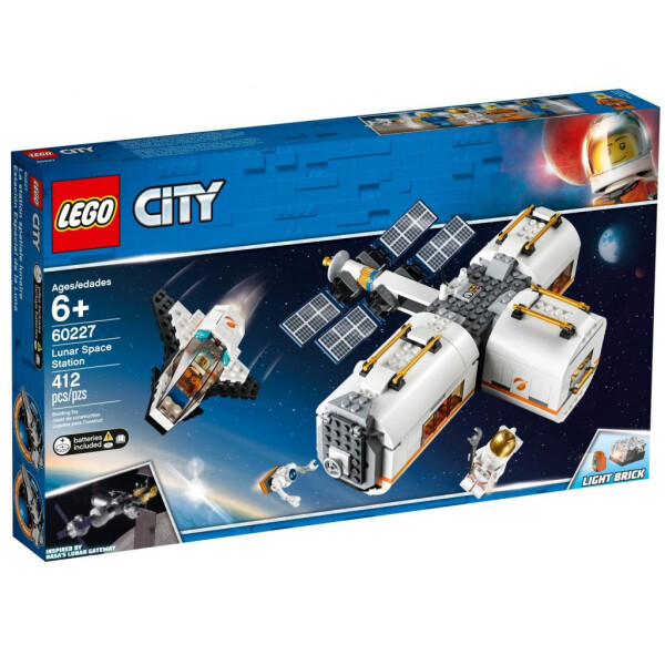 

Конструктор LEGO City Лунная космическая станция 412 деталей (60227)