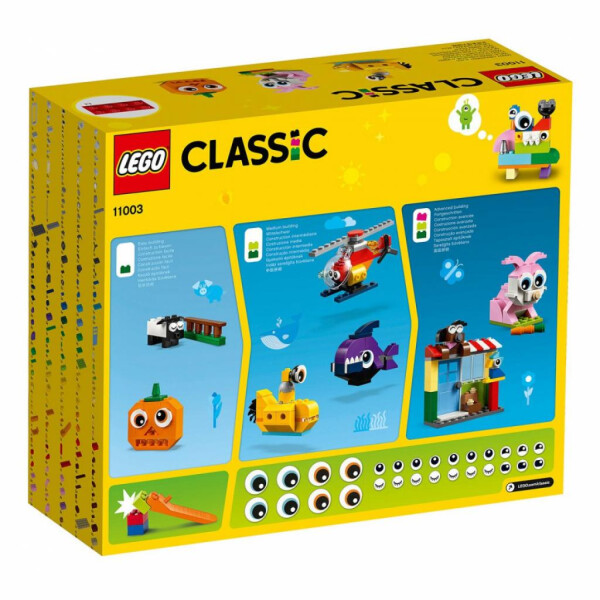 

Конструктор LEGO Classic Кубики и глазки 451 деталь (11003)