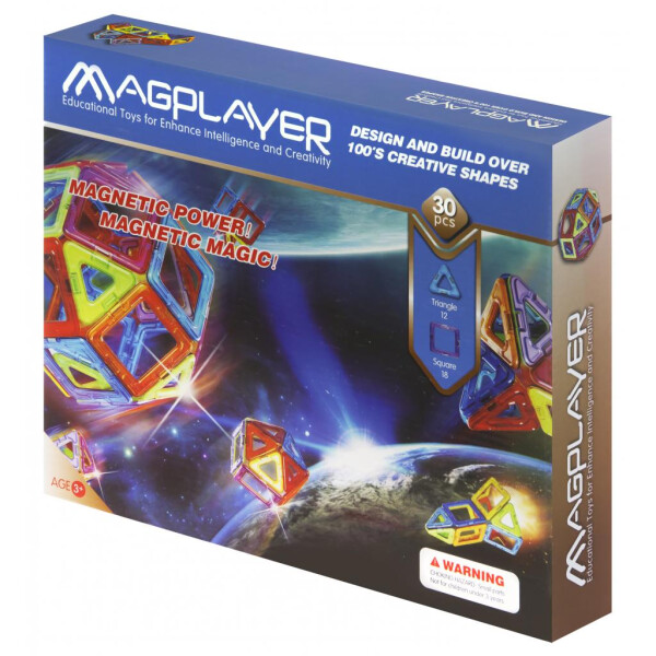

Конструктор Magplayer Набор 30 элементов (MPB-30)