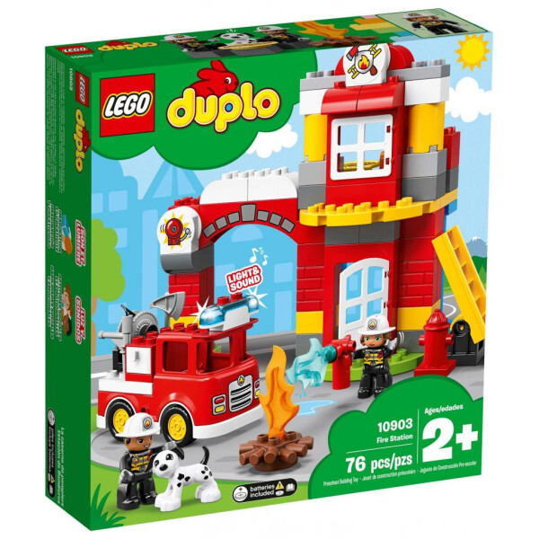 

Конструктор LEGO DUPLO Пожарное депо 76 деталей (10903)
