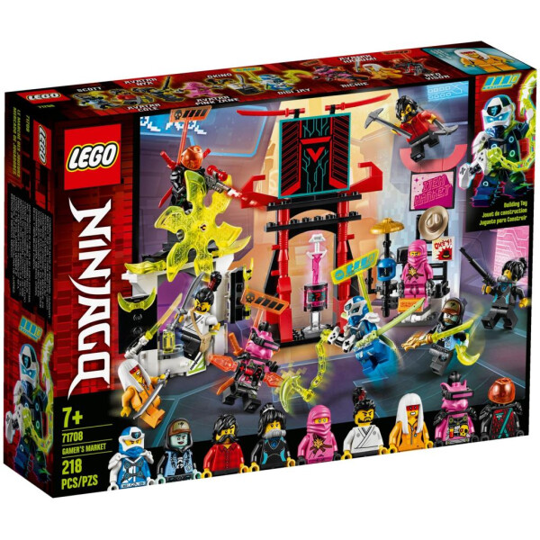 

Конструктор LEGO Ninjago Киберрынок 218 деталей (71708)