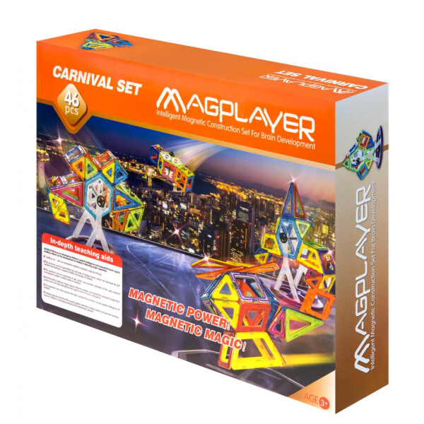 

Конструктор Magplayer Набор 46 элементов (MPB-46)