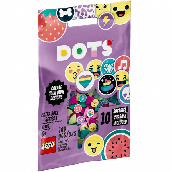 

Конструктор LEGO DOTs Дополнительные элементы 109 деталей (41908)