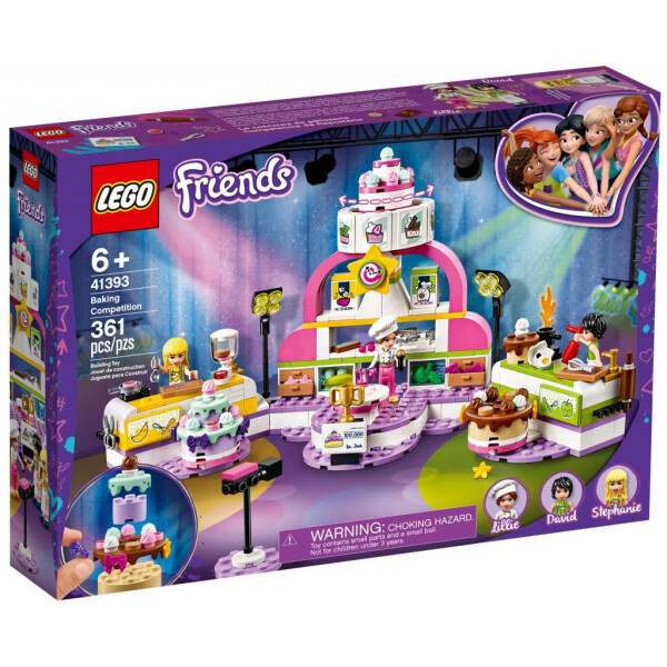 

Конструктор LEGO Friends Соревнование кондитеров 361 деталь (41393)
