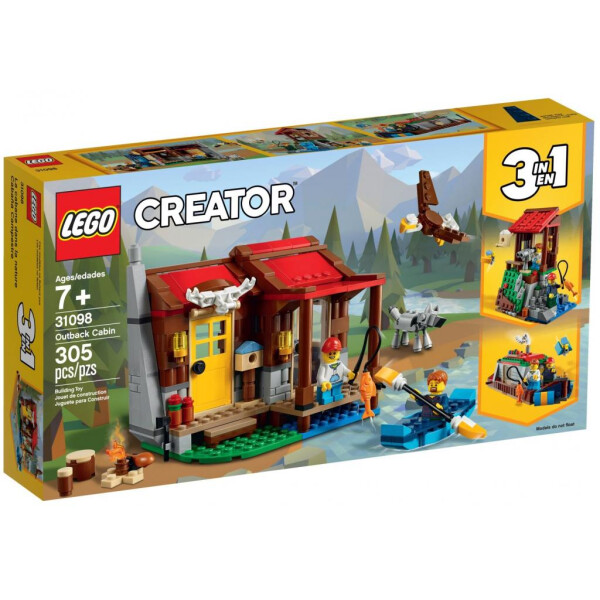 

Конструктор LEGO Creator Хижина в глуши 305 деталей (31098)
