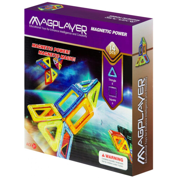 

Конструктор Magplayer Набор 14 элементов (MPB-14)