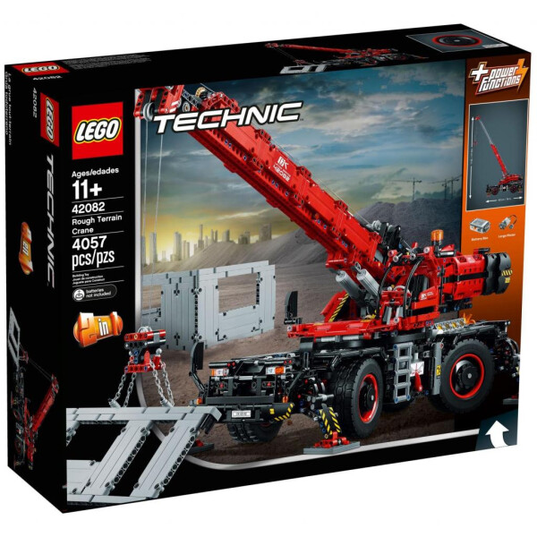 

Конструктор LEGO TECHNIC Подъемный кран для пересеченной местности 4057 дет. (42082)