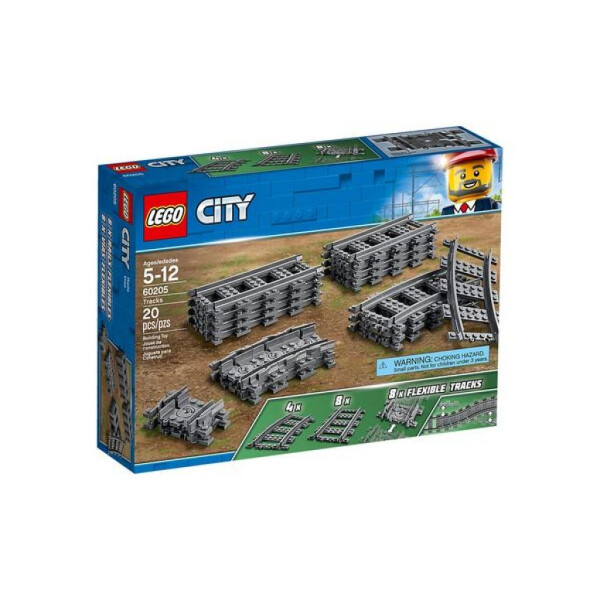 

Конструктор LEGO City Рельсы (60205)