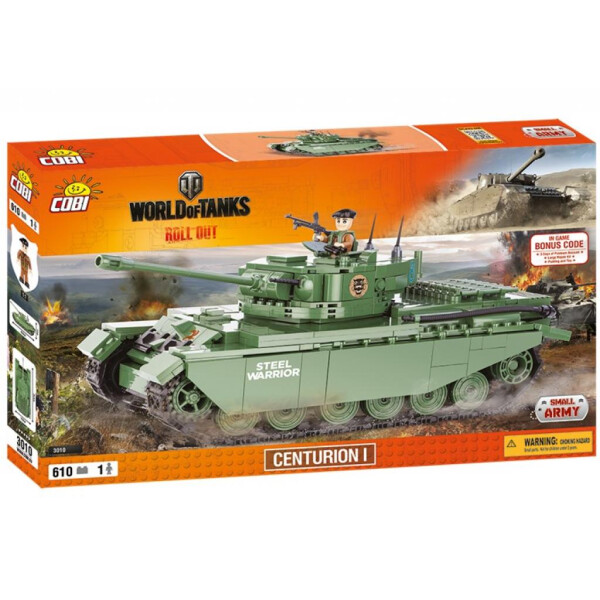 

Конструктор Cobi World Of Tanks Центурион 610 деталей (COBI-3010)