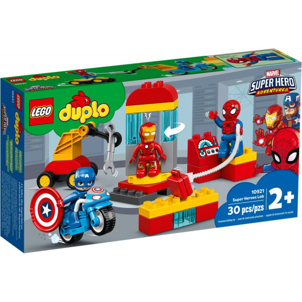 

Конструктор LEGO DUPLO Super Heroes Marvel Comics Лаборатория супергероев 30 (10921)