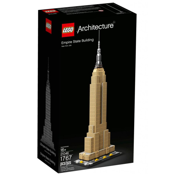 

Конструктор LEGO Architecture Эмпайр-стейт-билдинг 1767 деталей (21046)