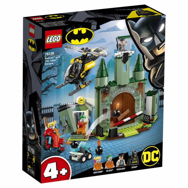 

Конструктор LEGO Super Heroes DC Comics Бэтмен и побег Джокера 171 деталь (76138)