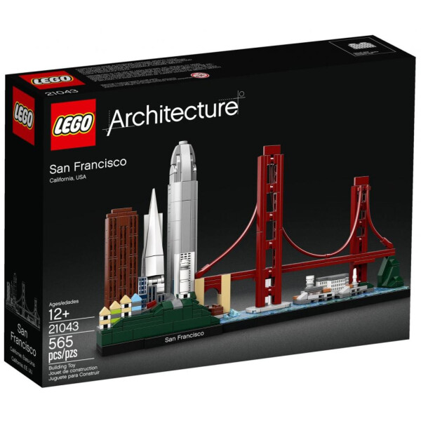

Конструктор LEGO Architecture Сан-Франциско 565 деталей (21043)