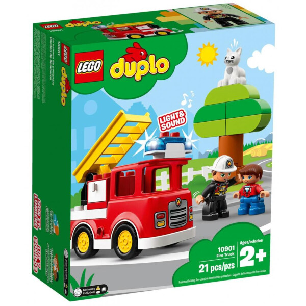 

Конструктор LEGO DUPLO Пожарная машина 21 деталь (10901)