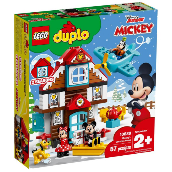 

Конструктор LEGO DUPLO Домик для отдыха Микки 57 деталей (10889)