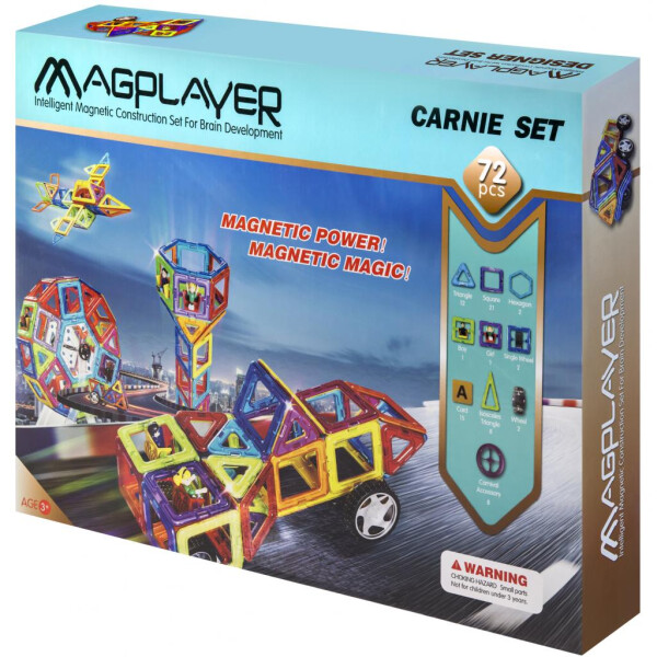 

Конструктор Magplayer Набор 72 элемента (MPB-72)