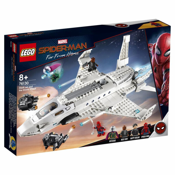 

Конструктор LEGO Super Heroes Реактивный самолёт Старка и атака дрона (76130)