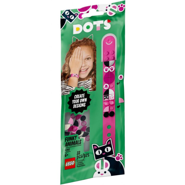 

Конструктор LEGO Браслет DOTs Забавные животные 33 детали (41901)