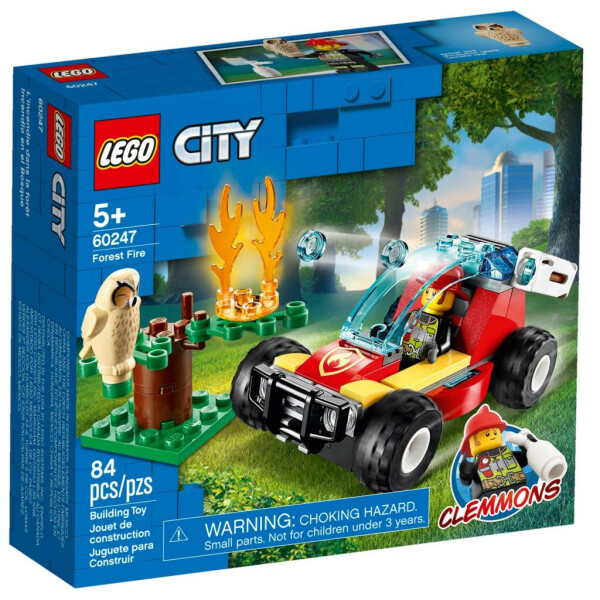 

Конструктор LEGO City Fire Лесные пожарные 84 детали (60247)