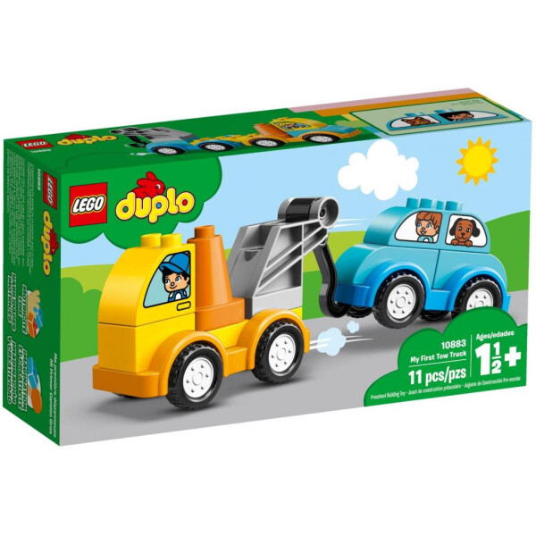 

Конструктор LEGO DUPLO Мой первый эвакуатор 11 деталей (10883)