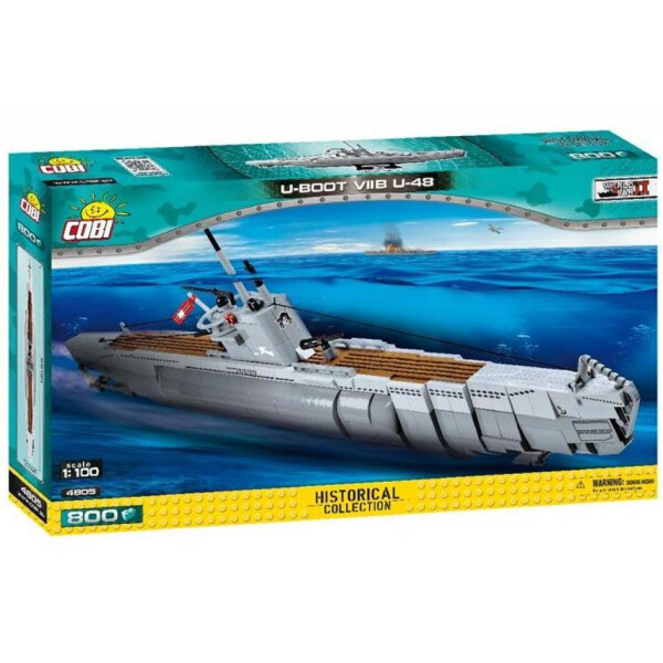 

Конструктор Cobi Подводная лодка U-48 800 деталей (COBI-4805)